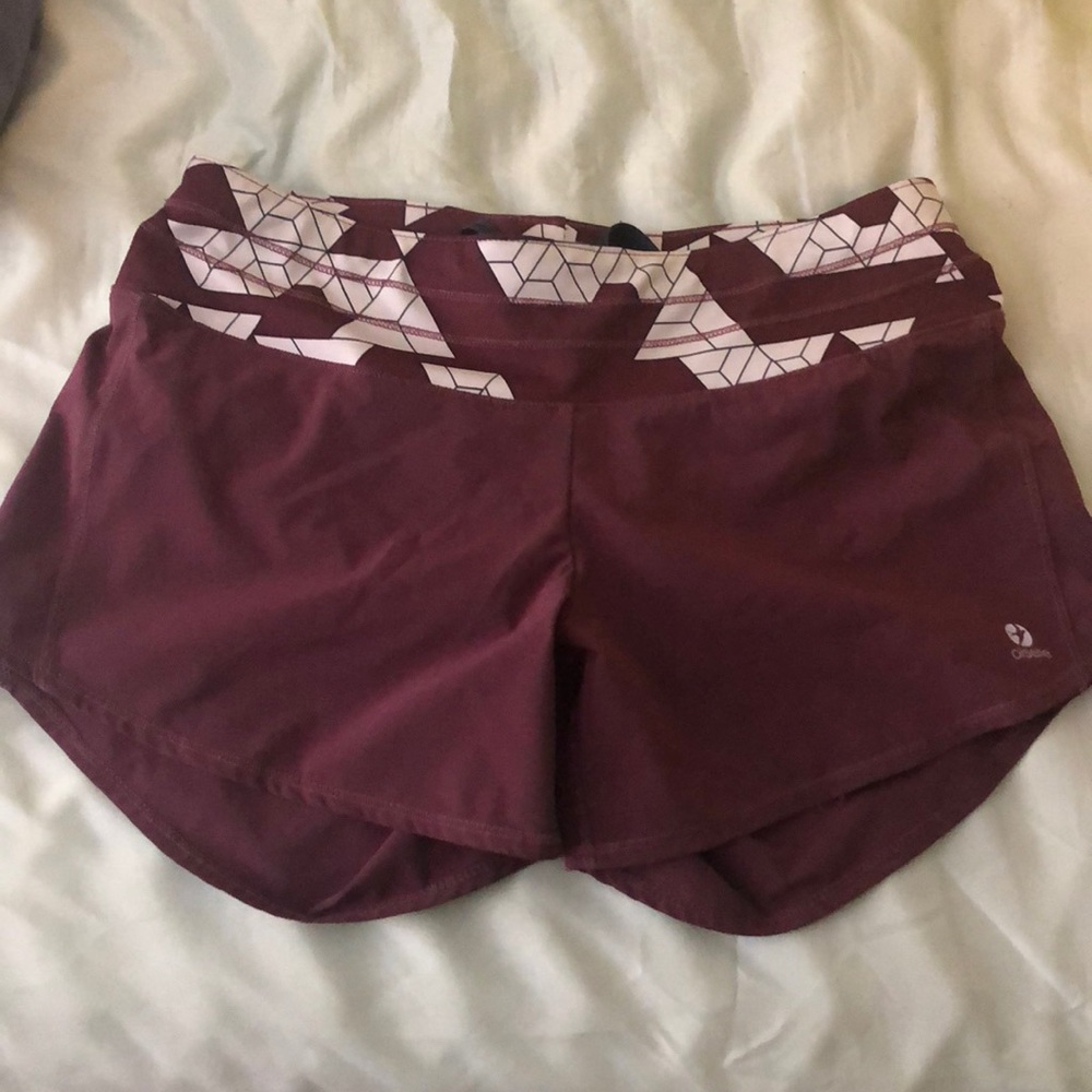 Maroon shorts
